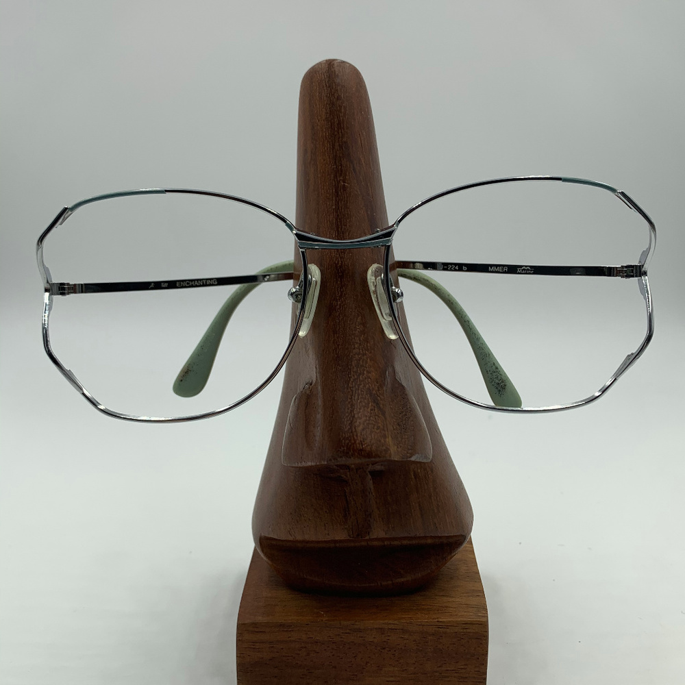 Vintage Marine Metal Silver Butterfly Sunglasses